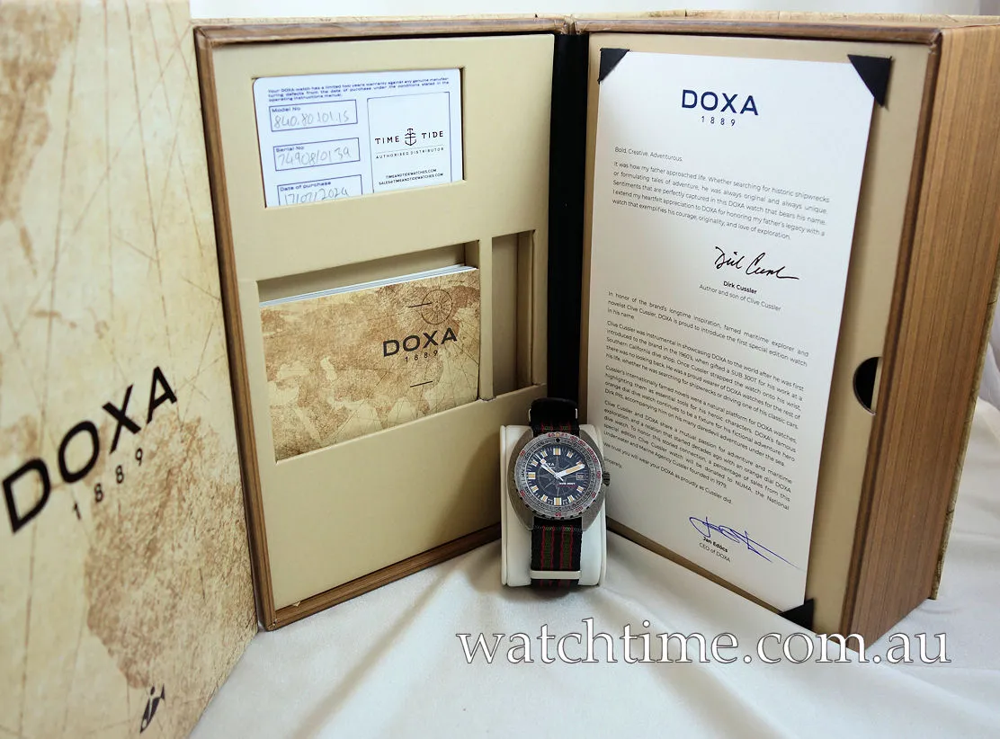 Doxa Sub 300T Clive Cussler 840.80.10.15, photo 8 of 8