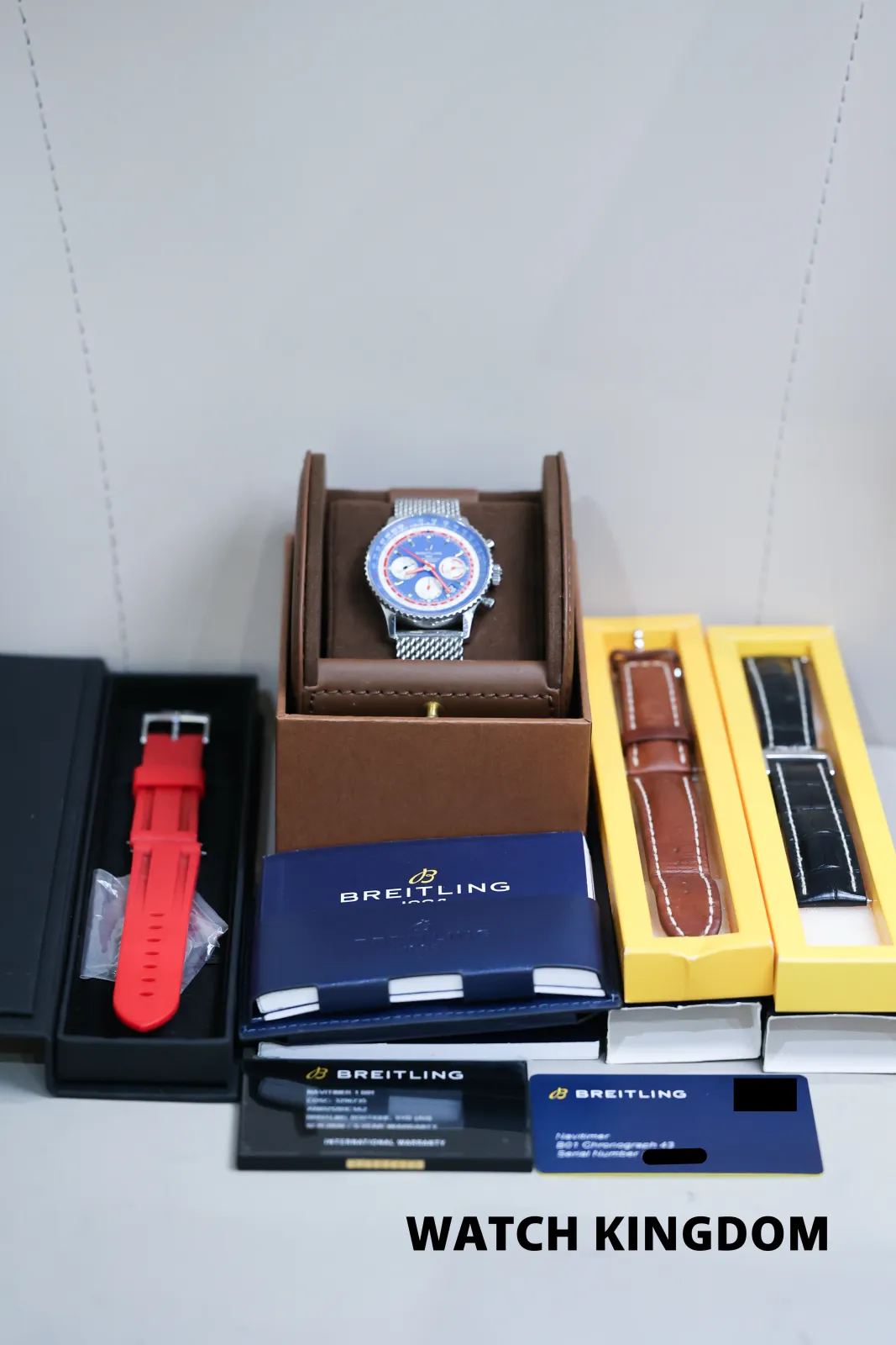 Breitling Navitimer 1 B01 Chronograph 43 Pan Am Limited Edition AB01212B1C1A2 Price in Australia | $13k - image 8