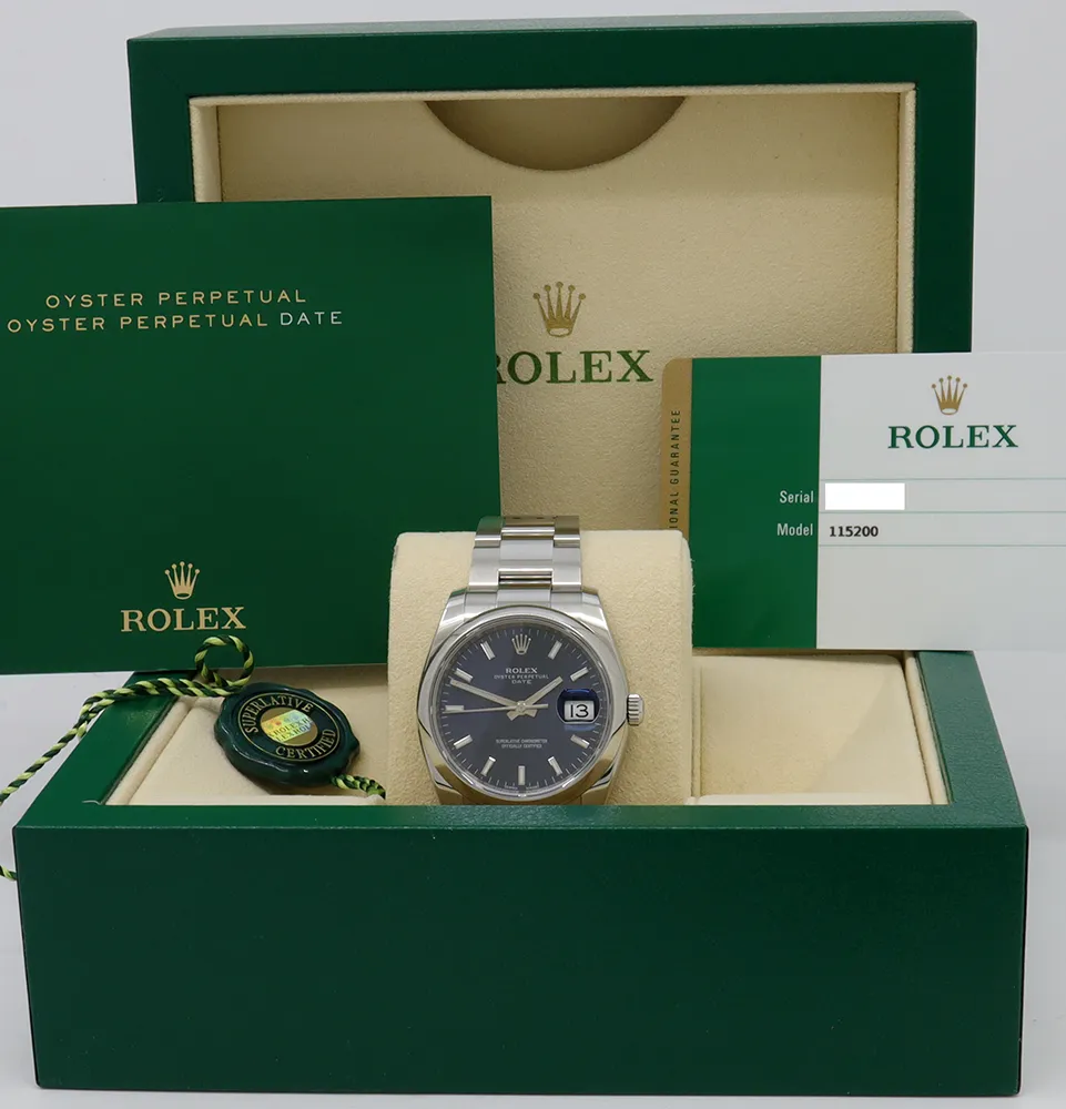 Rolex Oyster Perpetual Date 115200 Price in Australia | $10k - image 7
