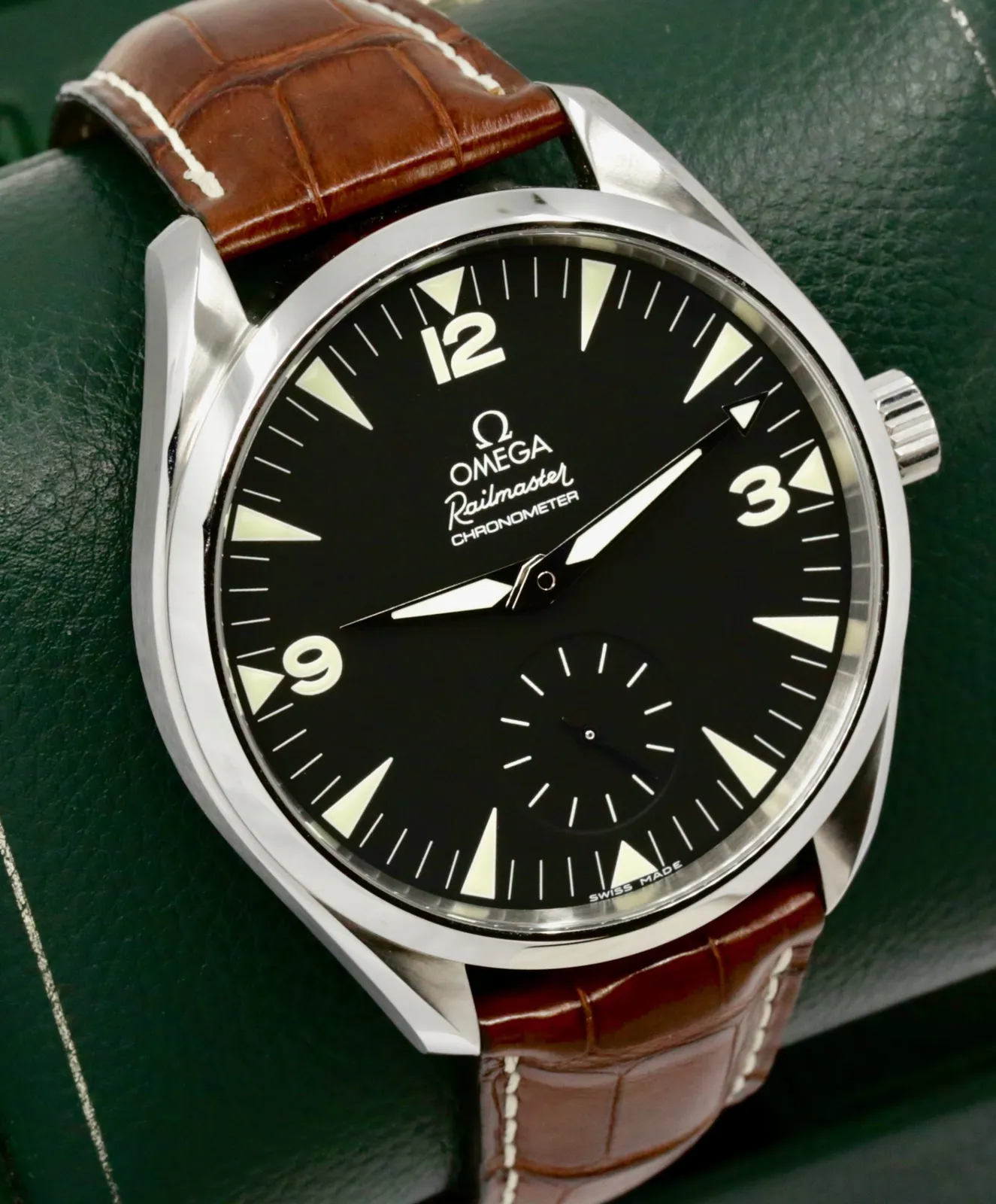 Omega Seamaster Railmaster XXL 2806.52.37 Price in Australia | $6k - image 2