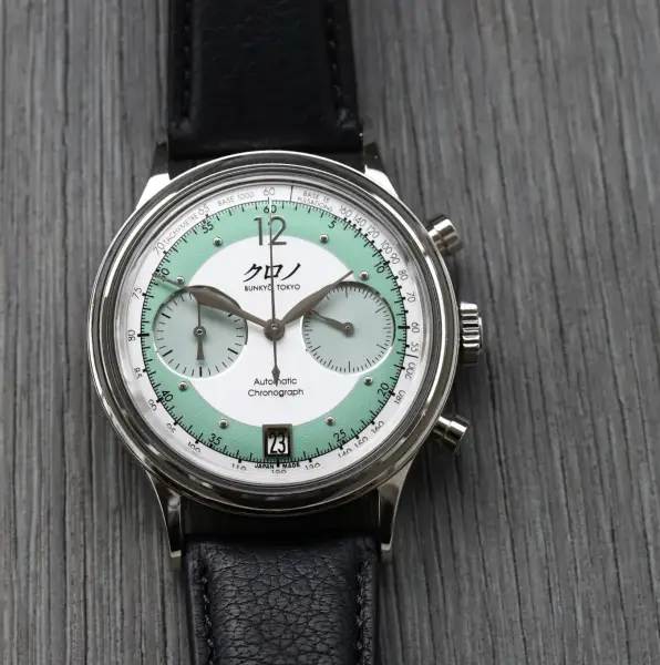 Kurono Tokyo Chronograph 3 Hisui