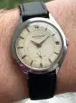 Jaeger-LeCoultre Zebra Date Wheel Sub-Seconds (1950s) | Watch Scout thumbnail 2