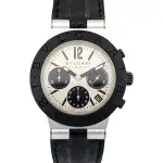 Bulgari Diagono Aluminium Chronograph Panda (2000s) - Ref. AC38TA | Watch Scout thumbnail 1