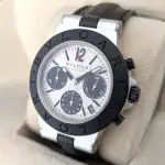 Bulgari Diagono Aluminium Chronograph Panda (2000s) - Ref. AC38TA | Watch Scout thumbnail 2