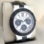 Bulgari Diagono Aluminium Chronograph Panda (2000s) - Ref. AC38TA | Watch Scout thumbnail 3