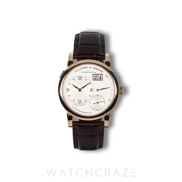 A. Lange & Söhne Lange 1 Argenté Pink Gold 38.5 Ref. 191.032