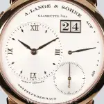 A. Lange & Söhne Lange 1 Argenté Pink Gold 38.5 191.032 Price in Australia | $56k thumbnail 2