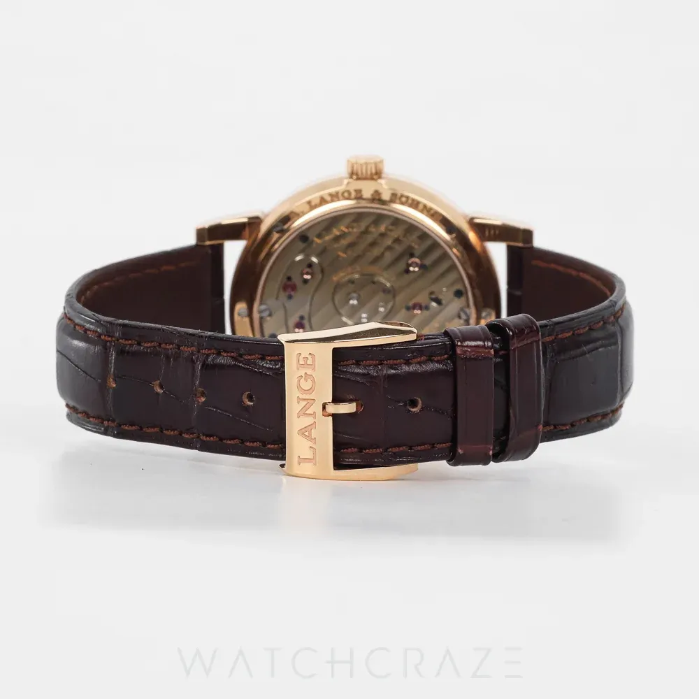 A. Lange & Söhne Lange 1 Argenté Pink Gold 38.5 191.032 Price in Australia | $56k - image 7
