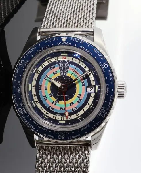Mido Ocean Star Decompression Worldtimer
