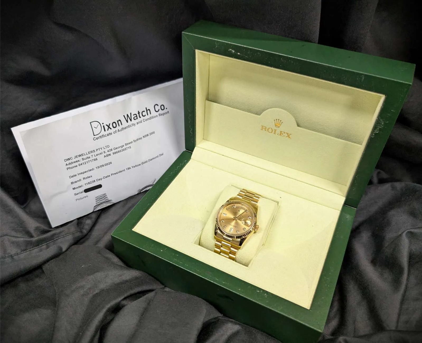 Rolex Day-Date 36 118238 Price in Australia | $38k - image 2