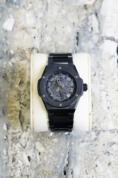 Hublot All Black Skeleton