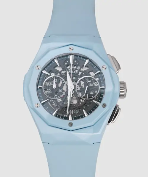 Hublot Aerofusion Chronograph Skeleton Sky Blue