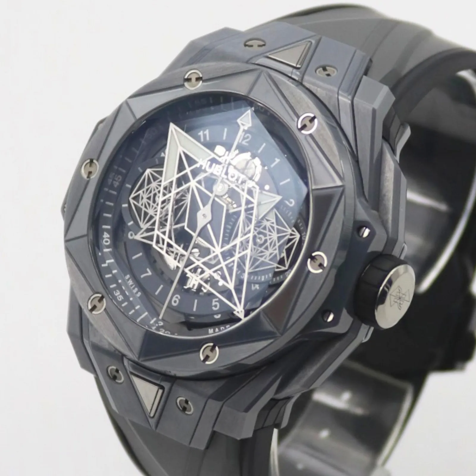 Hublot Big Bang Sang Bleu II Chronograph (2021) - Ref. 418.FX.8007.RX.MXM21 | Watch Scout - image 2