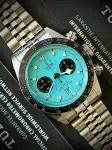 Tudor Black Bay Chrono “Flamingo Blue” M79360N-0024, thumbnail 1 of 10