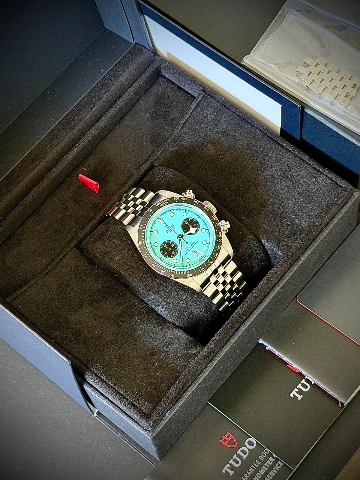 Tudor Black Bay Chrono “Flamingo Blue” M79360N-0024, photo 10 of 10