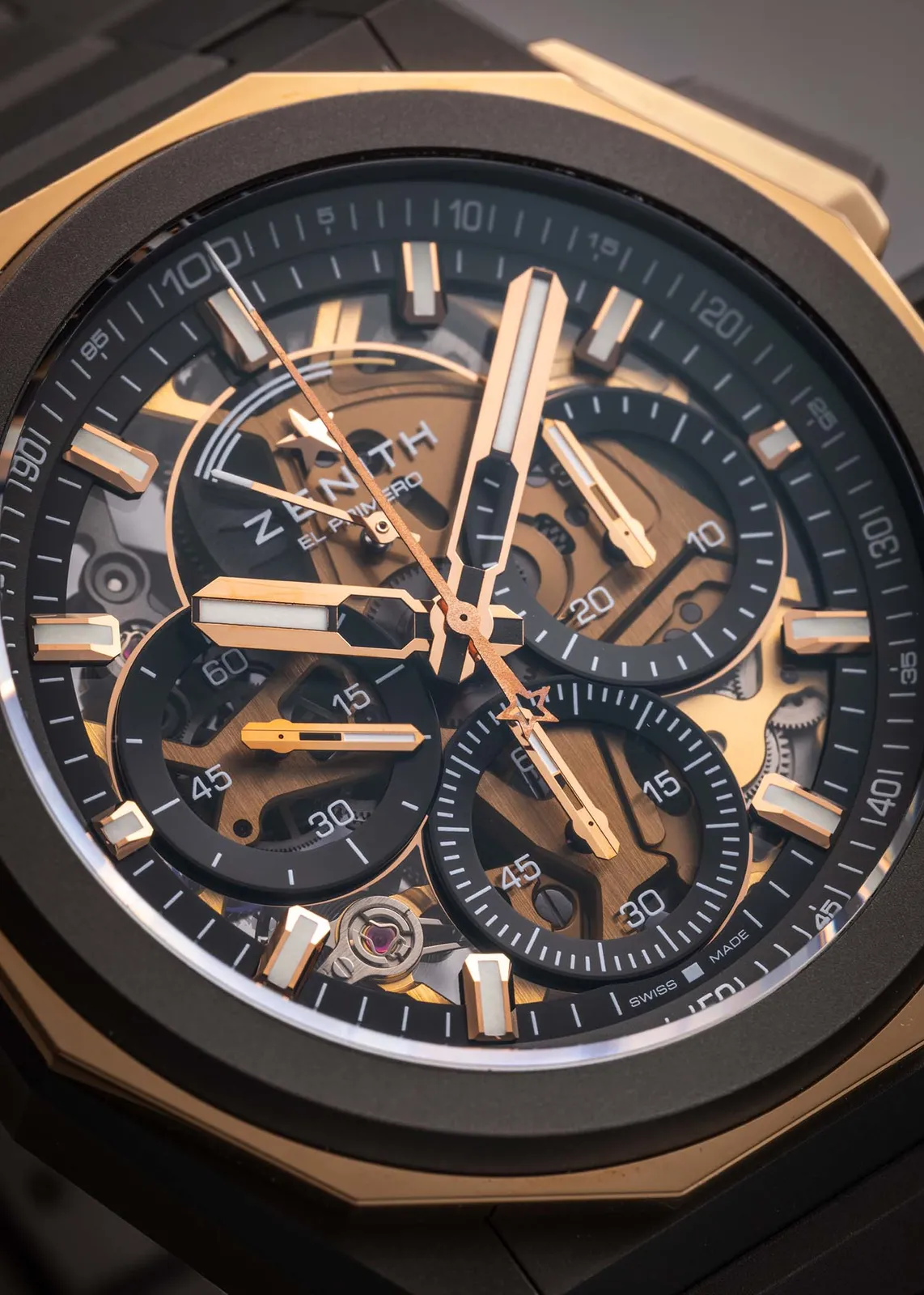 Zenith Defy Extreme Titanium Rose Gold Openworked 1/100th Chronograph 87.9100.9004/03.I001 Price in Australia | $20k - image 2