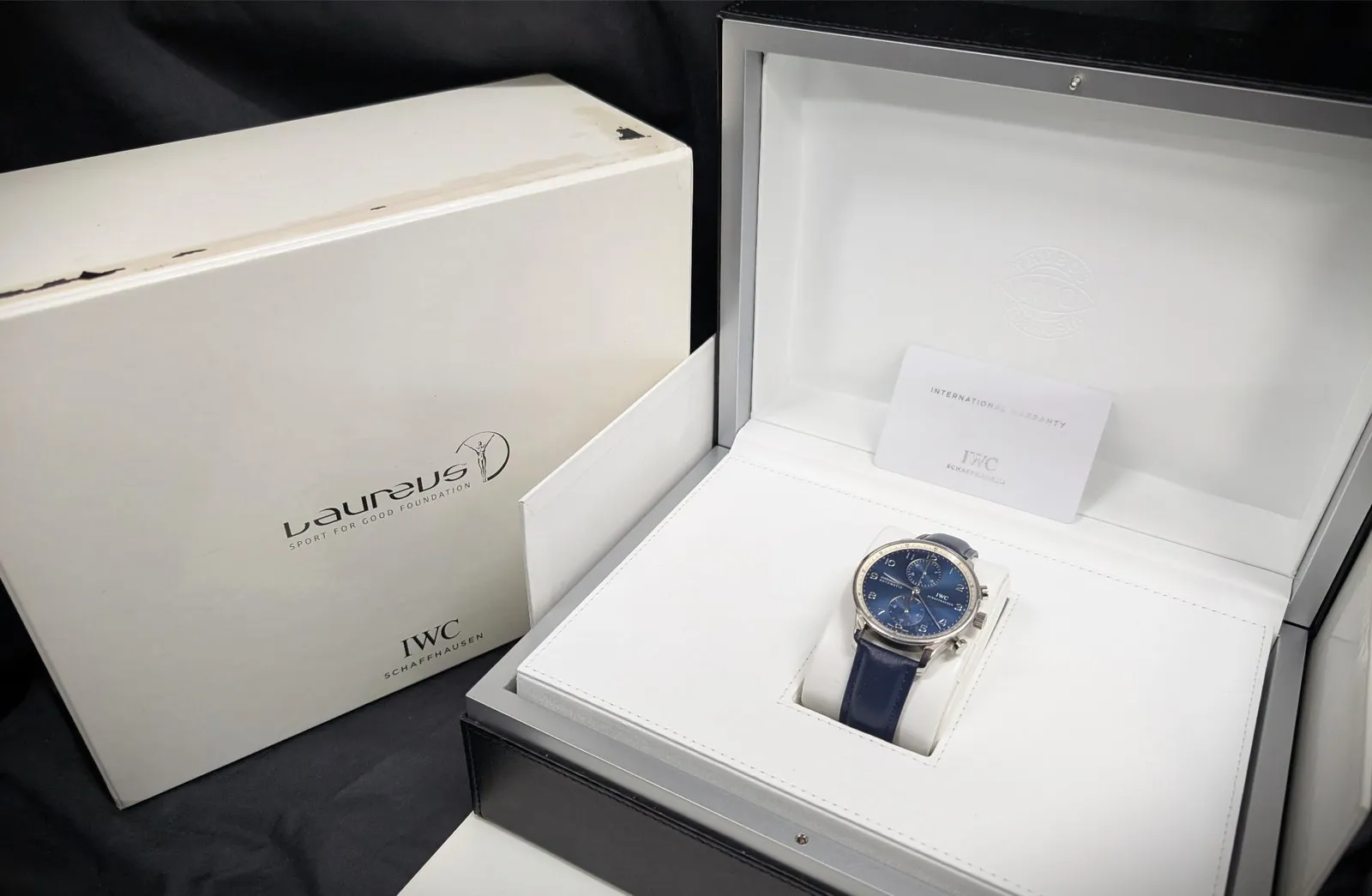 IWC Portuguese Chronograph Laureus Limited Edition IW371432 Price in Australia | $7.5k - image 2