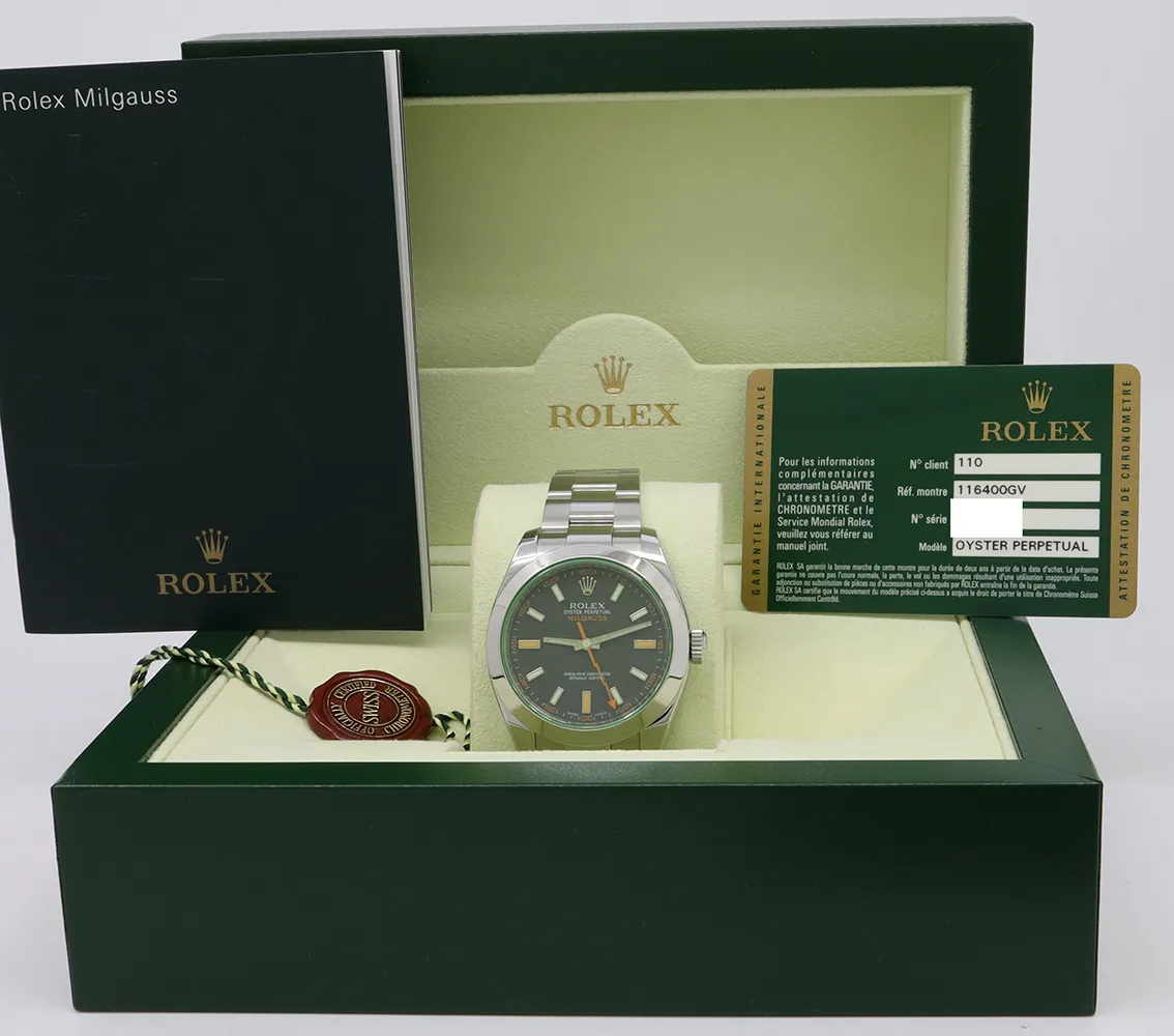 Rolex Oyster Perpetual Milgauss 116400GV Price in Australia | $15k - image 7