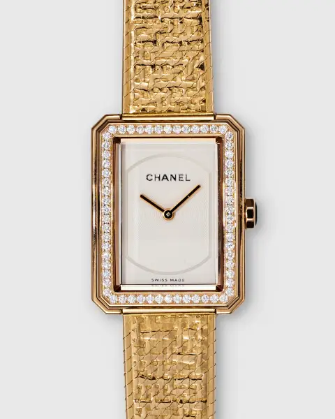 Chanel Boy-Friend Tweed Watch