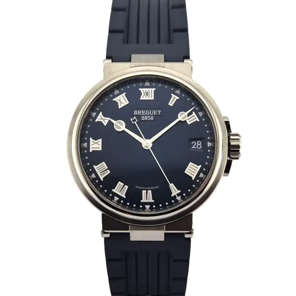 Breguet Marine Titanium Blue Dial