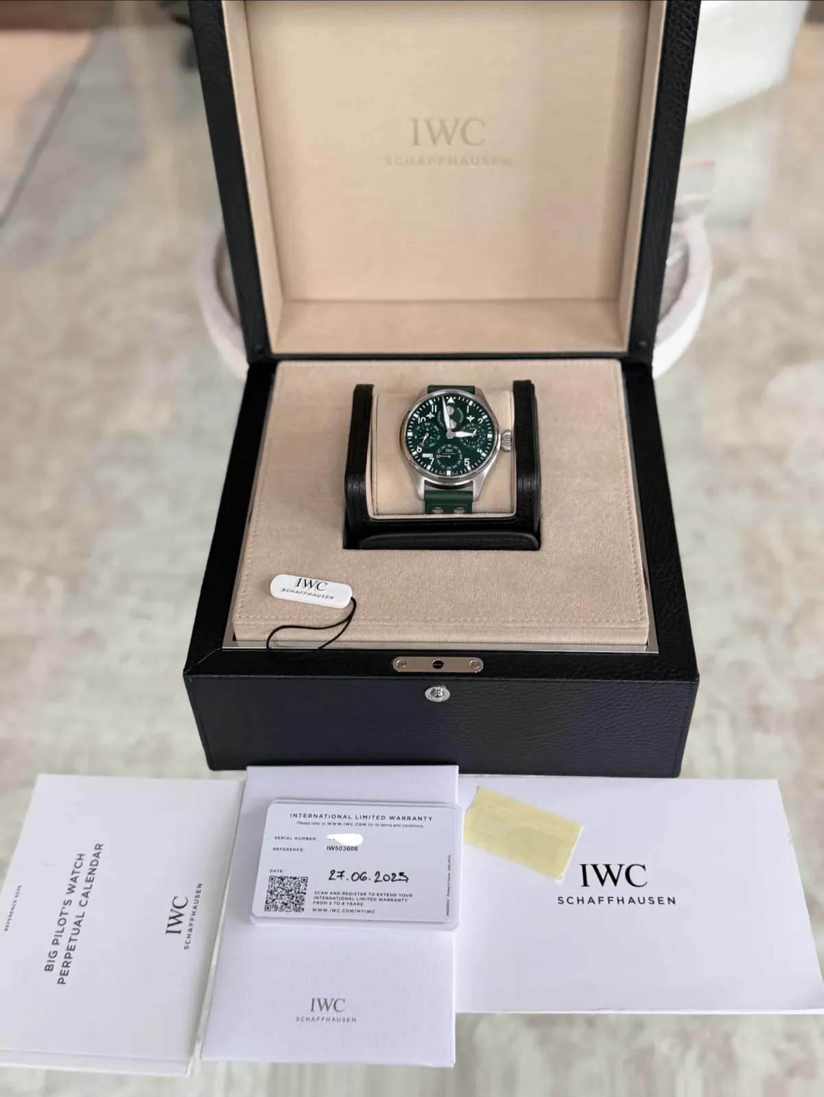 IWC Big Pilot’s Watch Perpetual Calendar IW503608 Price in Australia | $32k - image 8