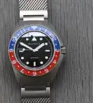 Bausele GMT Diver Liqui Moly Bathurst Limited Edition (2024) - Ref. B34SSR1BL2 | Watch Scout thumbnail 1
