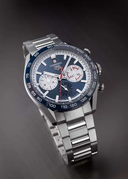 TAG Heuer Carrera 160 Years Anniversary Chronograph Blue Limited Edition Ref. CBN2A1E.BA0643