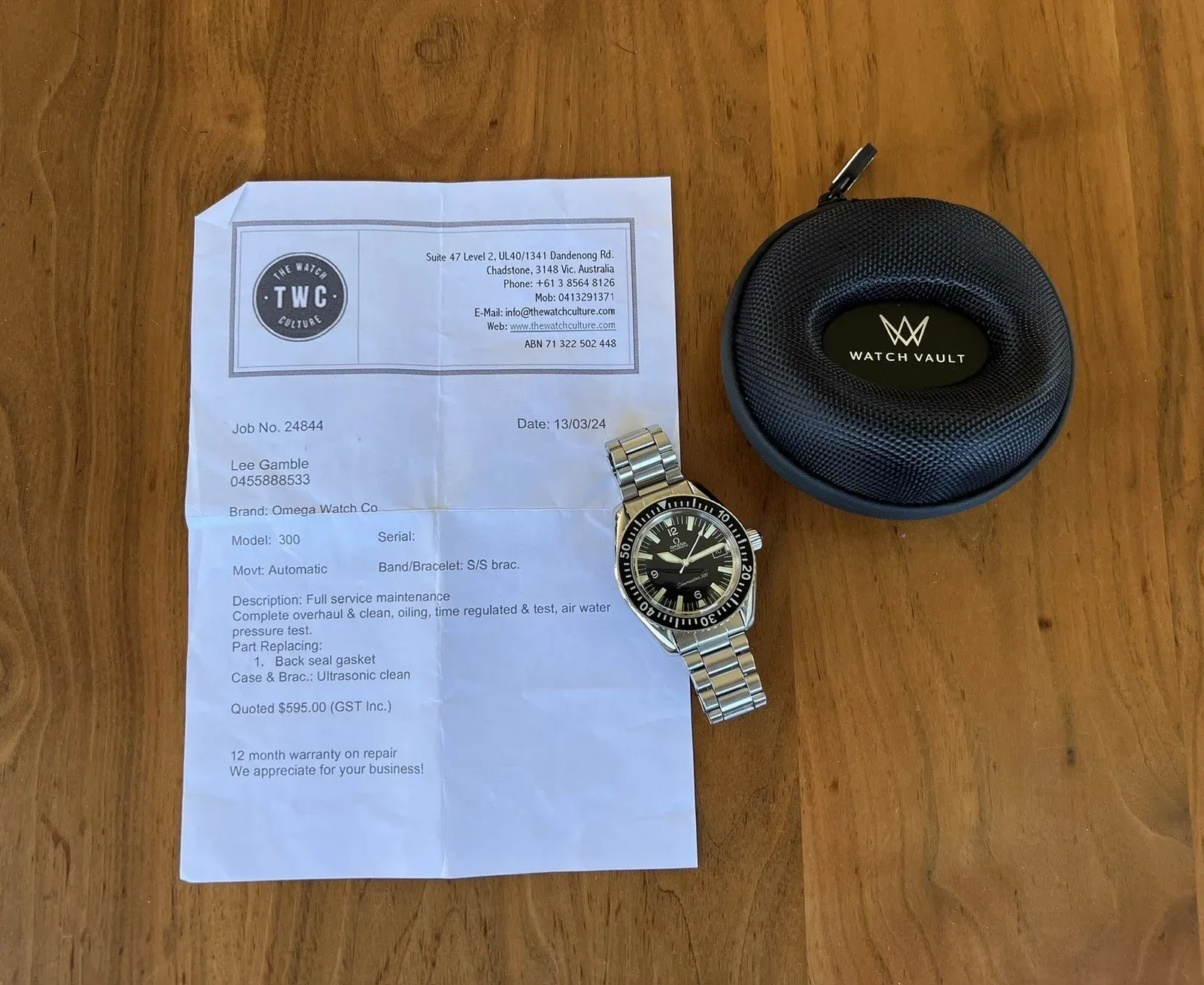 Omega Seamaster 300 165.024, photo 16 of 16