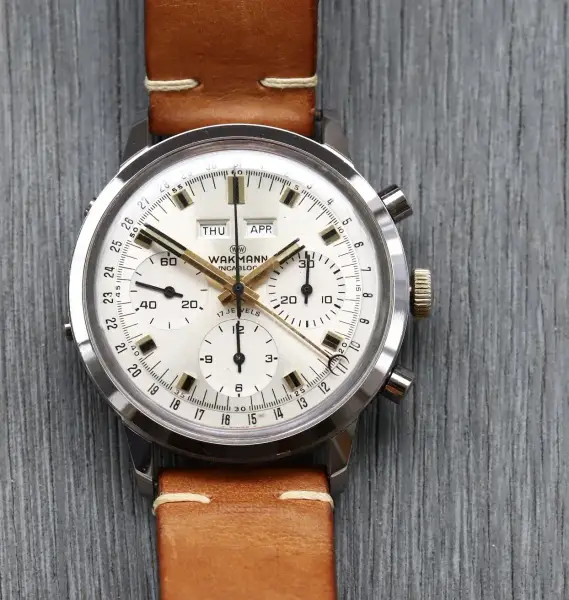 Wakmann Triple Calendar Chronograph