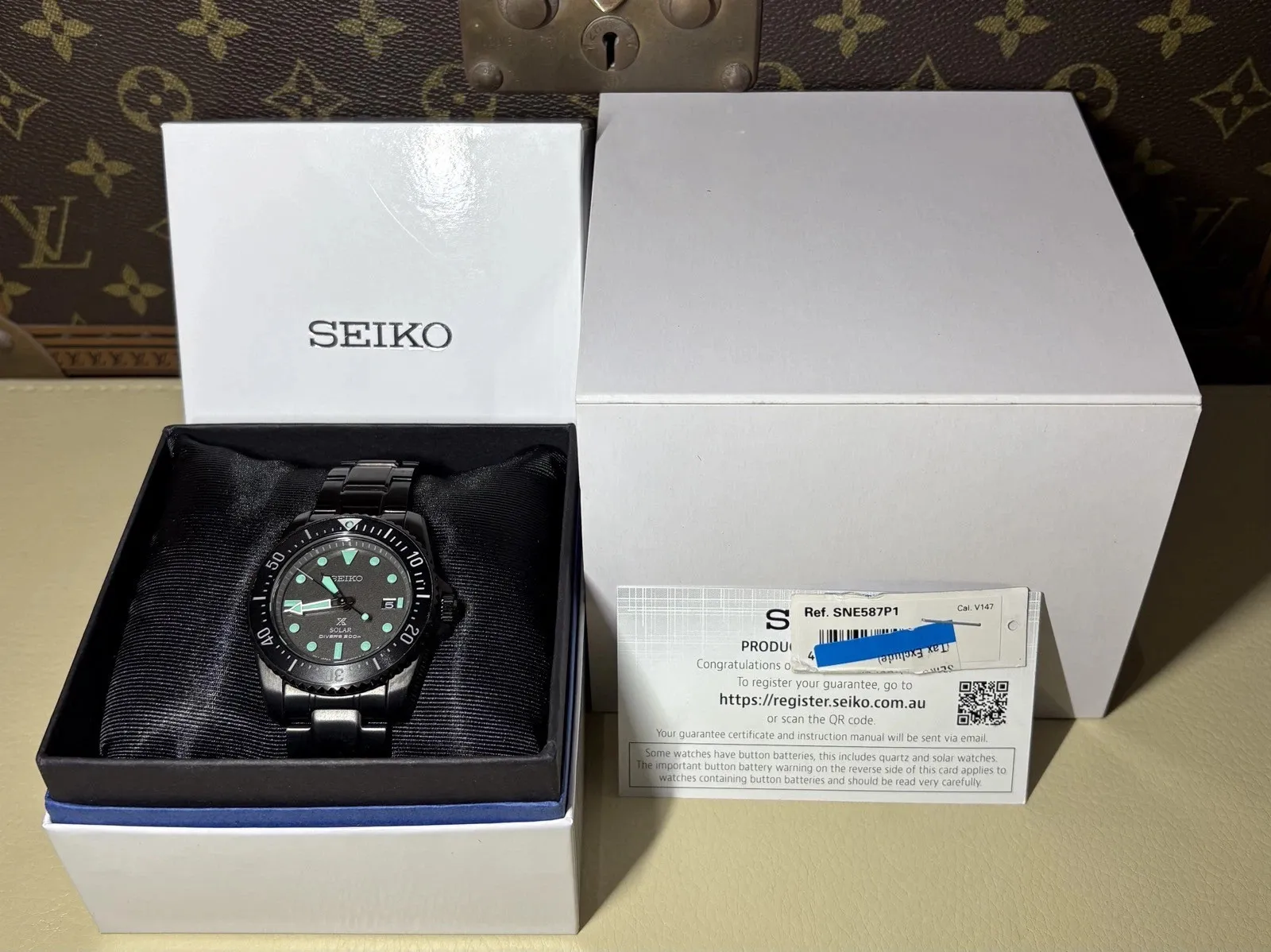 Seiko ProspeX Solar Limited Edition Black Series SNE587P1 Price in Australia | $799 - image 8