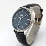 Omega De Ville Trésor Blue Dial Diamond Bezel (2020) - Ref. 435.18.40.21.03.001 | Watch Scout thumbnail 4