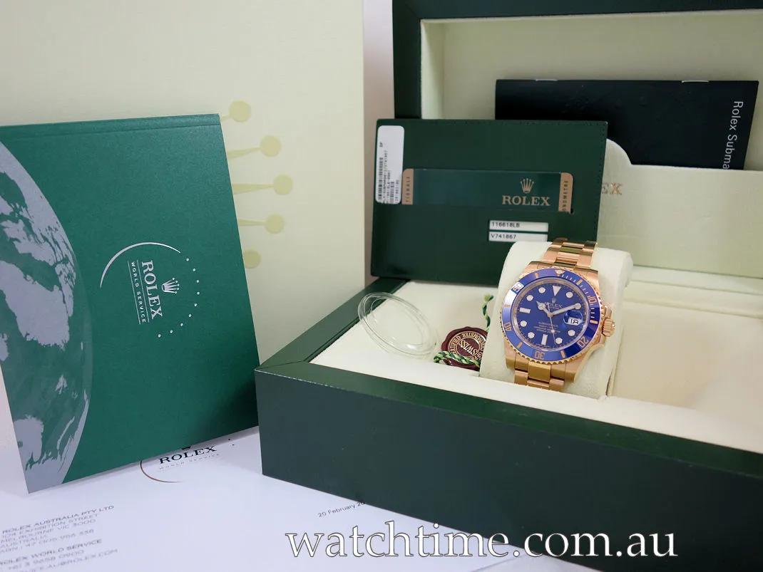Rolex Submariner Date 116618LB Price in Australia | $55k - image 8