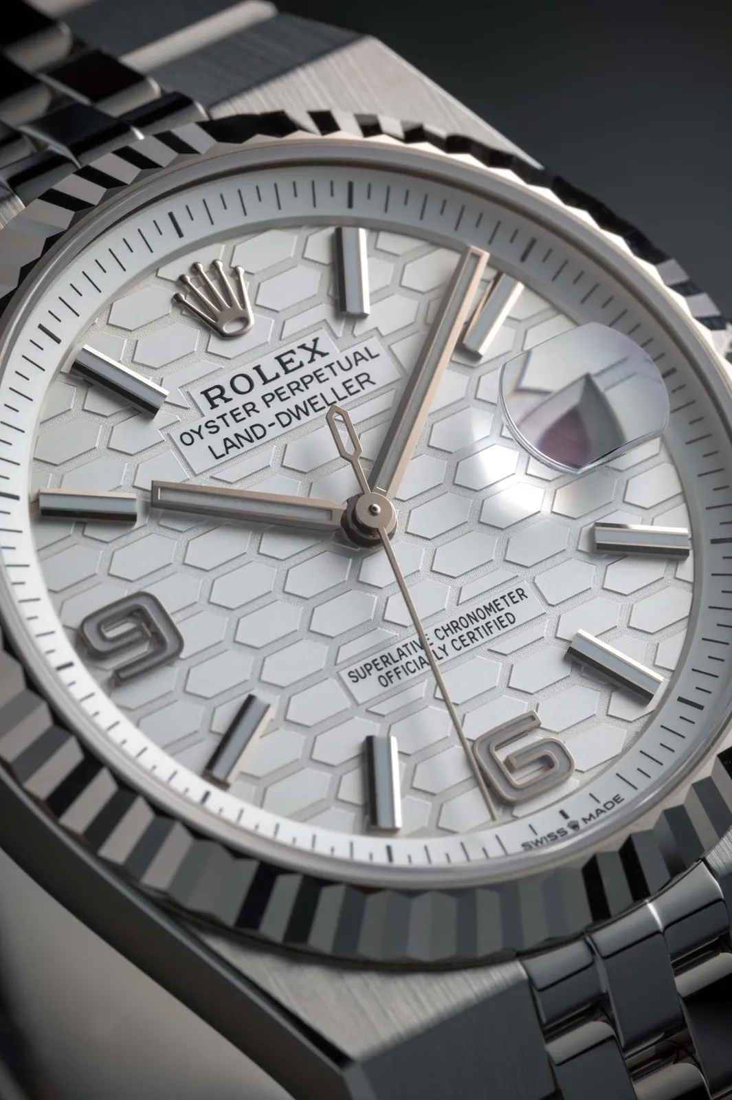 Rolex Land-Dweller 40 White Honeycomb 127334 Price in Australia | $36k - image 2