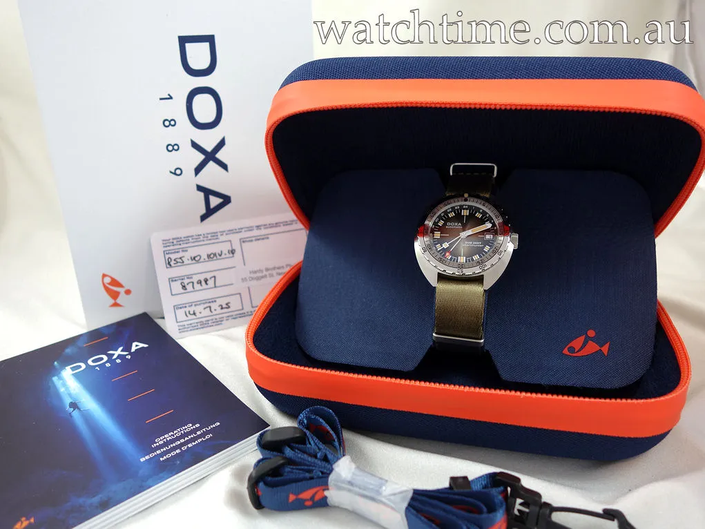 Doxa SUB 250T GMT Sharkhunter 855.10.101V.10, photo 7 of 7