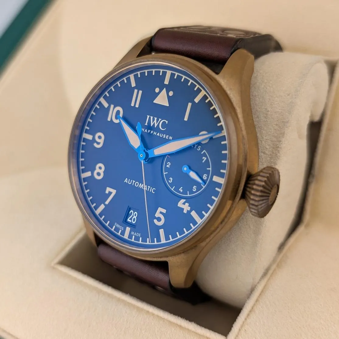 IWC Big Pilot's Watch Heritage Bronze IW501005 Price in Australia | $10k - image 2