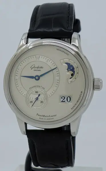 Glashütte Original PanoMaticLunar Panoramadatum MoonPhase