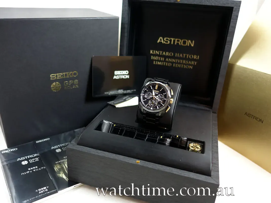 Seiko Astron GPS Solar Kintaro Hattori 160th Anniversary SBXC073, photo 2 of 7