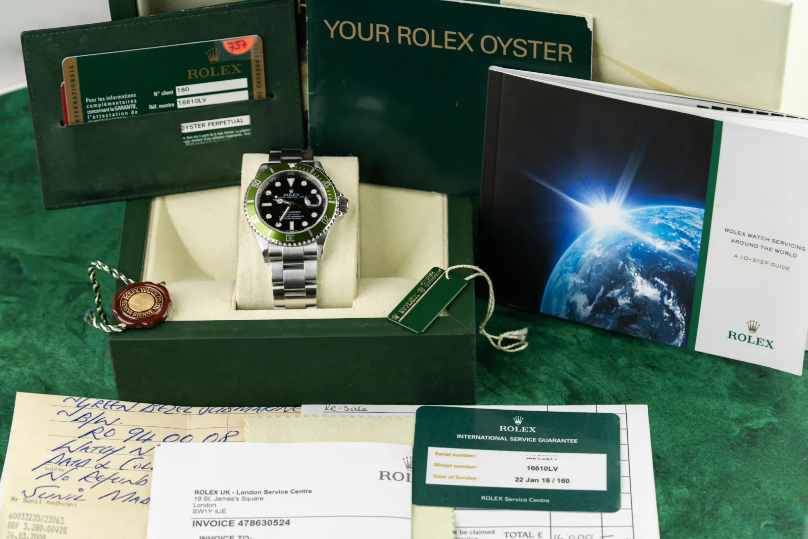 Rolex Submariner Date 16610LV, photo 4 of 4