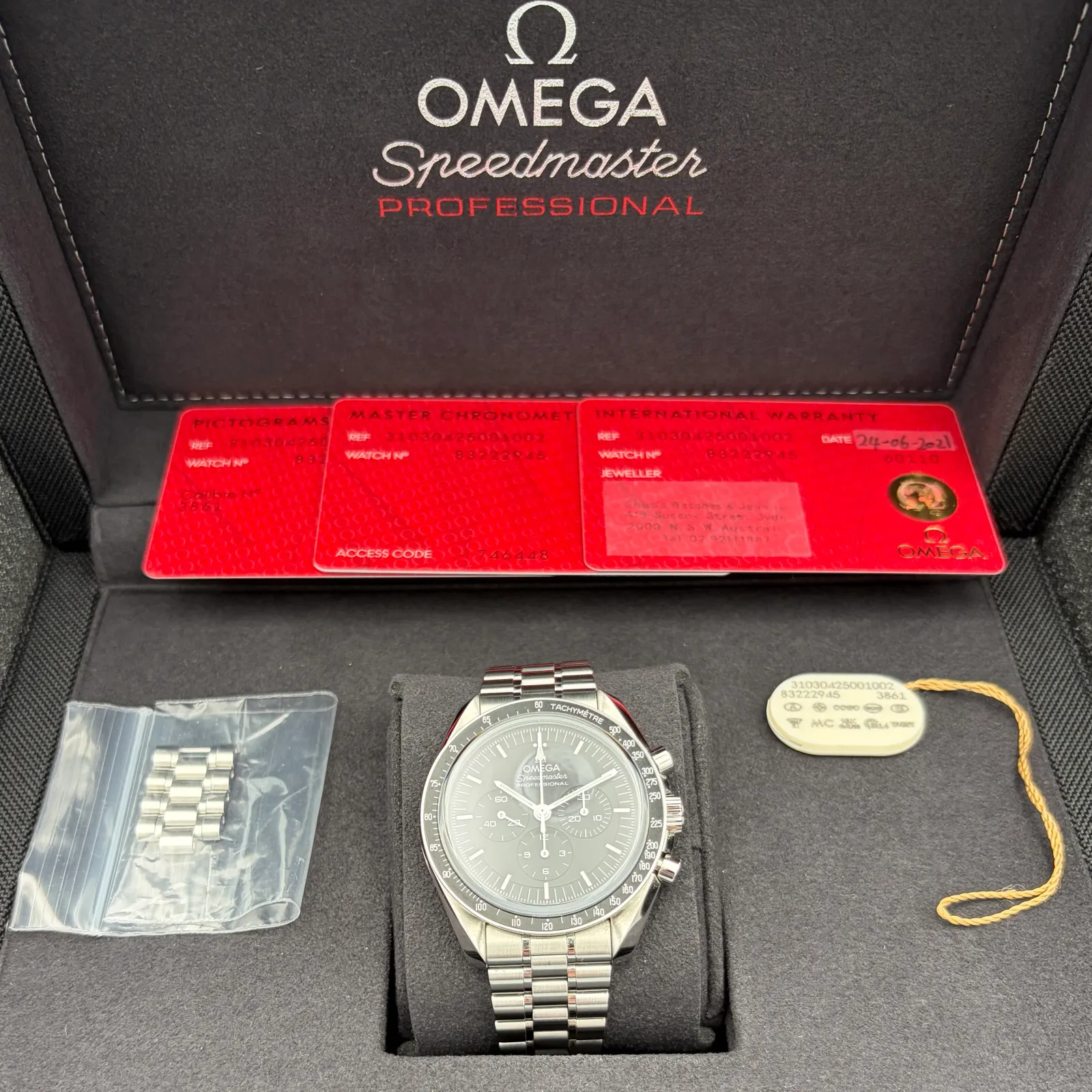 Omega Speedmaster Professional Moonwatch 310.30.42.50.01.002, photo 11 of 11
