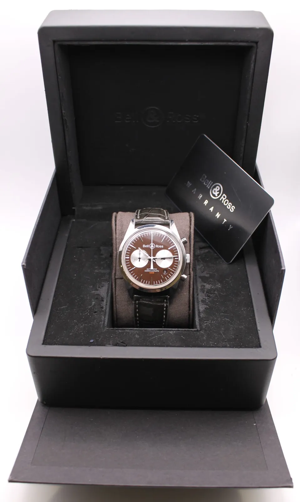 Bell & Ross Vintage Officer BRG126 BRG126-BRN-ST/SCR2, photo 6 of 6