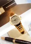 Patek Philippe Nautilus Ladies Rose Gold Diamond Bezel (2020) - Ref. 7118/1200R-010 | Watch Scout thumbnail 3