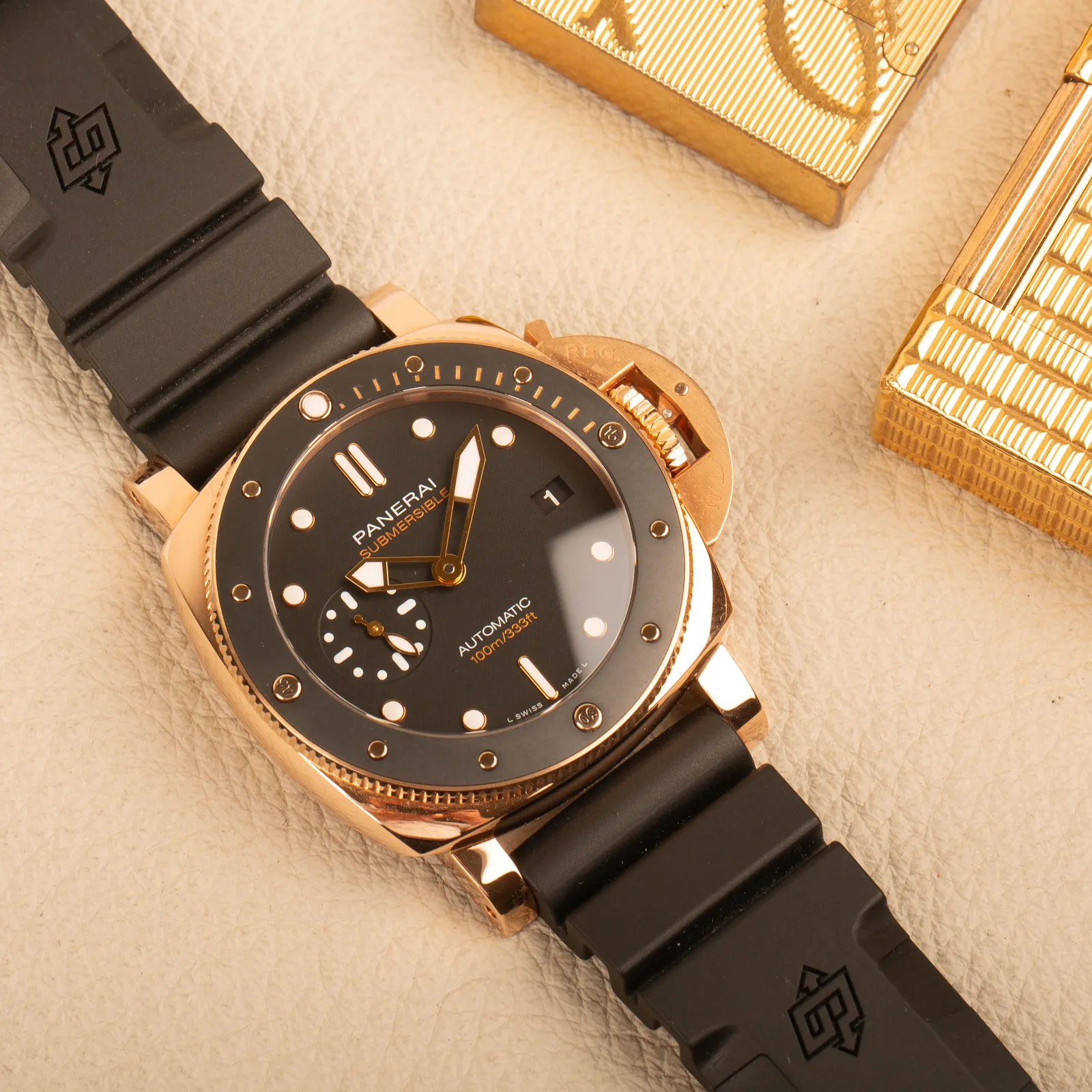 Panerai Submersible Goldtech PAM00974 Price in Australia | $25k - image 2