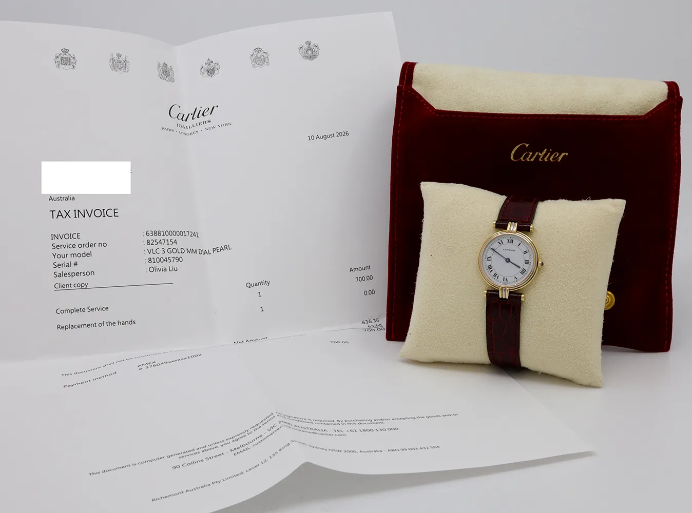 Cartier Vendome Trinity 881003 Price in Australia | $5k - image 7