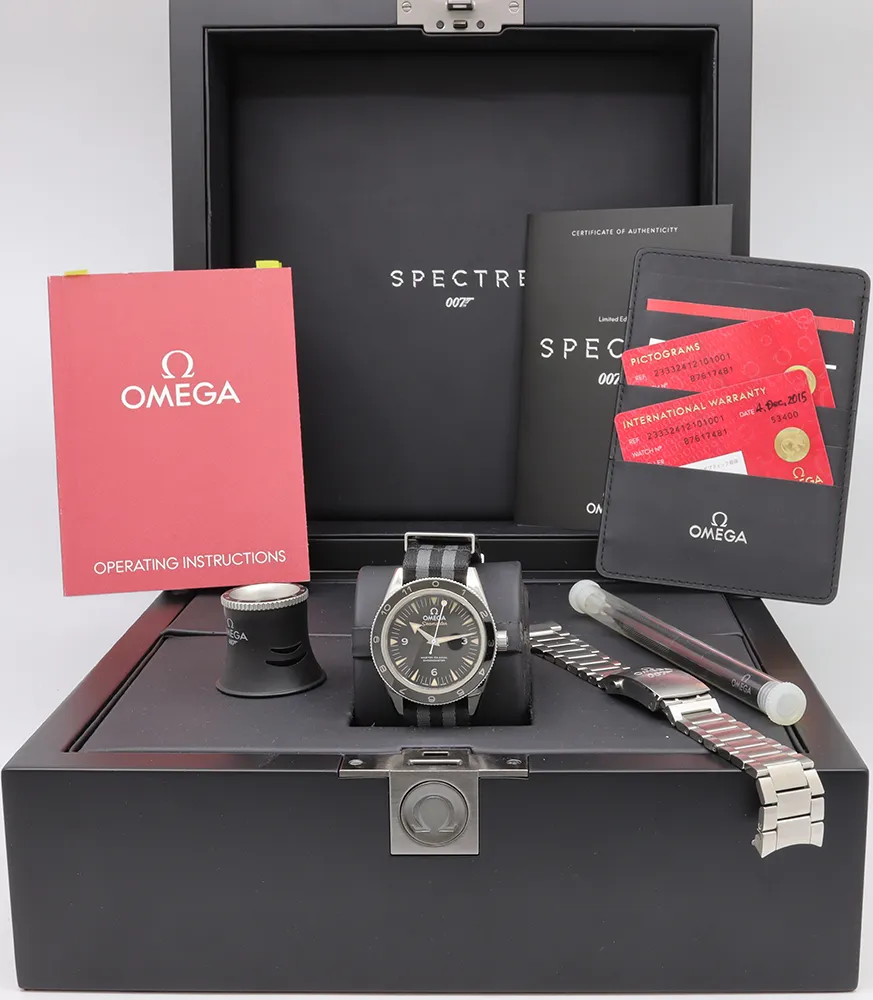 Omega Seamaster 300 Heritage Limited Edition Bond Spectre 233.32.41.21.01.001 Price in Australia | $13k - image 7