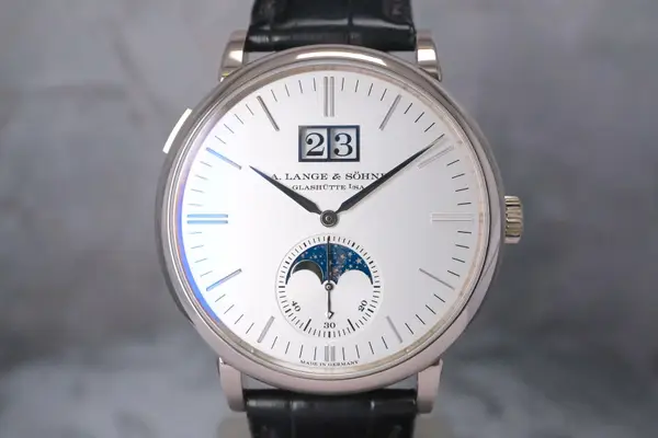 A. Lange & Söhne Saxonia Moon Phase Ref. 384.026