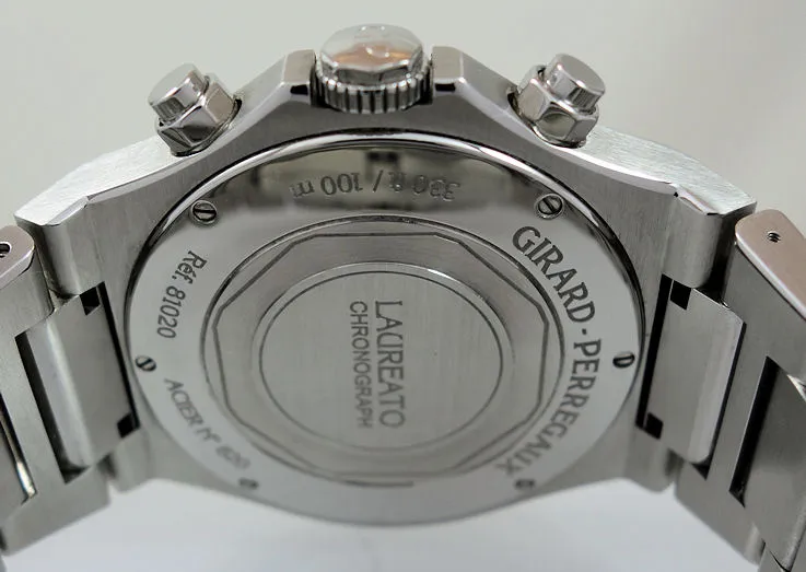 Girard Perregaux Laureato Chronograph 81020-11-131-11A, photo 8 of 8