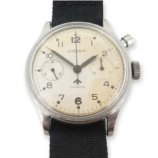 Lemania Single Pusher Chronograph