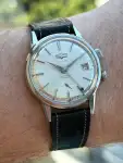 Vulcain Cricket Alarm Date S1522A Price in Australia | $2.7k thumbnail 1