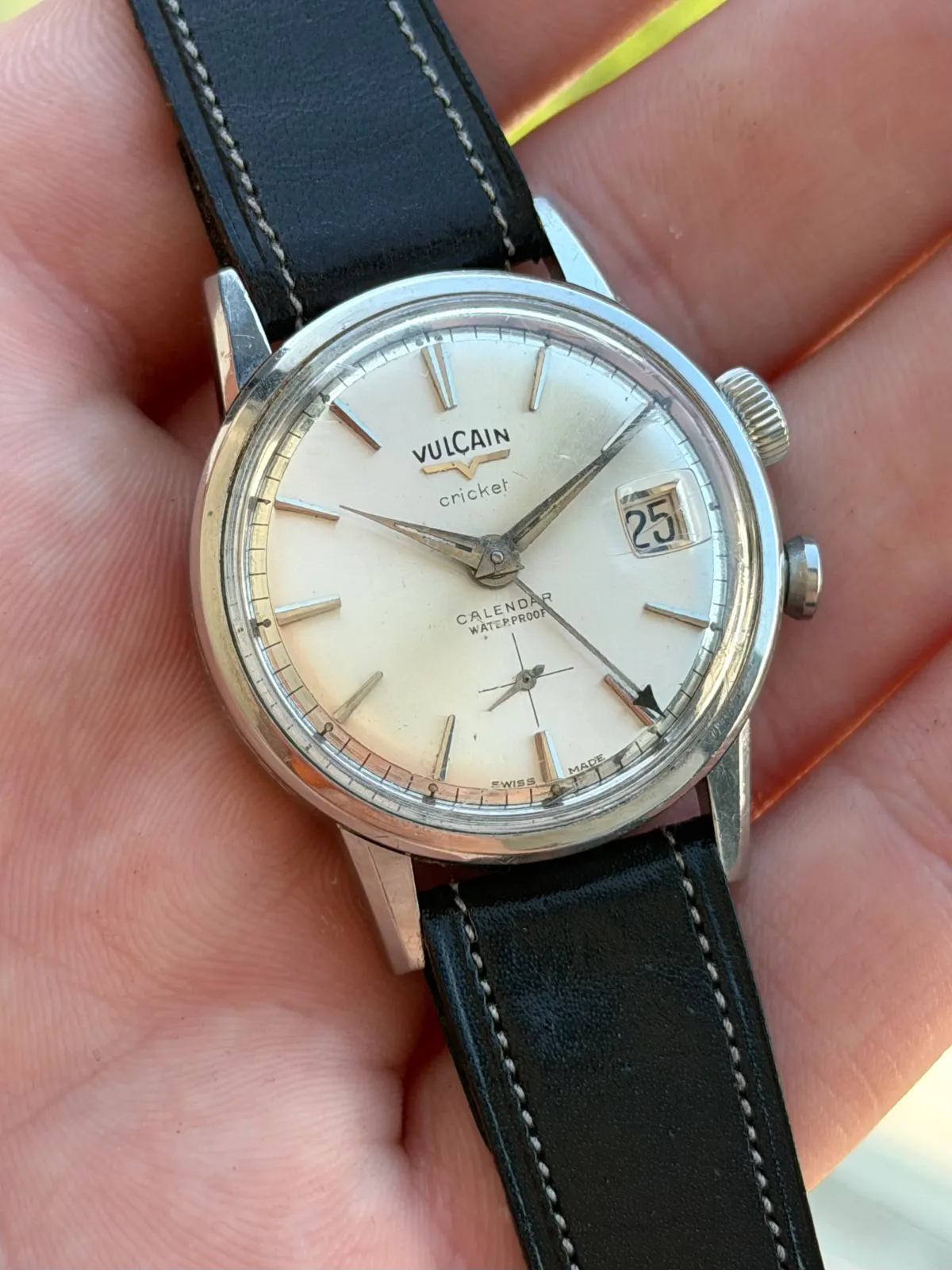 Vulcain Cricket Alarm Date S1522A Price in Australia | $2.7k - image 2