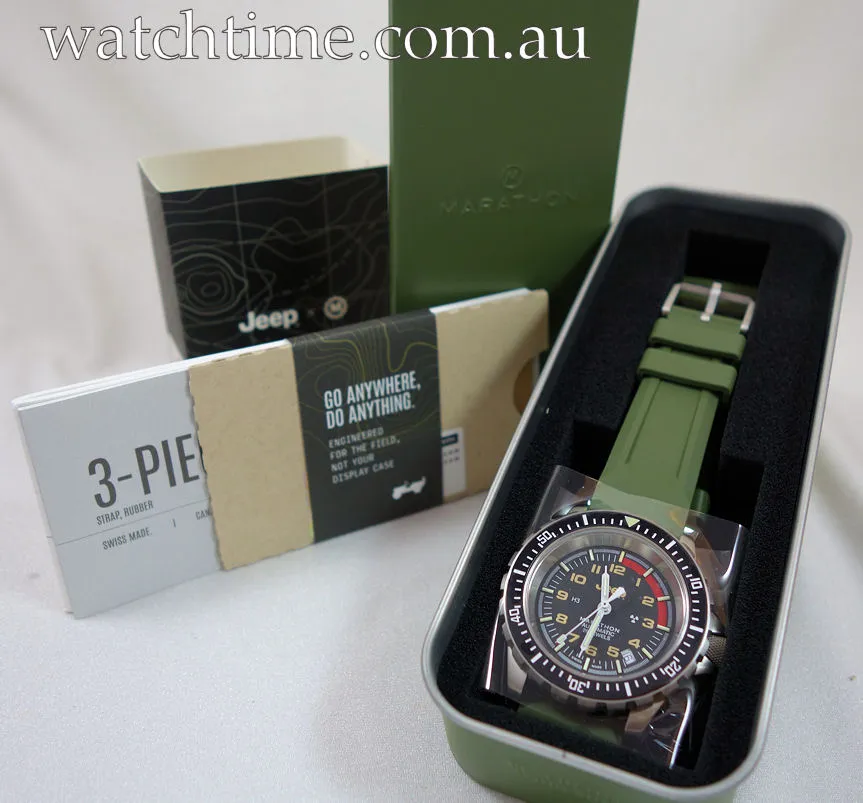 Marathon Jeep Rubicon GSAR Search & Rescue Diver (c 2024) - Ref. WW194006SS-4101 | Watch Scout - image 2
